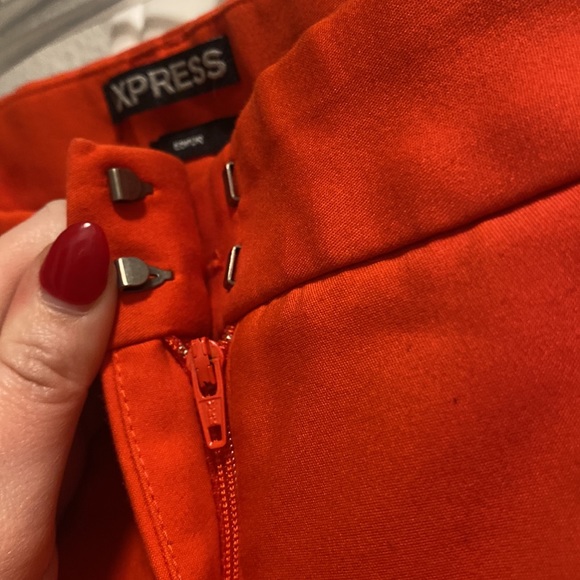 Coral womens slacks, editor style from Express - Picture 5 of 6